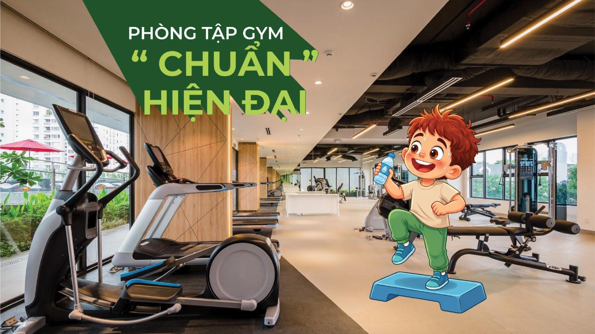 Không gian kiến trúc hiện đại hòa quyện cùng thiên nhiên tại Solena Green Town