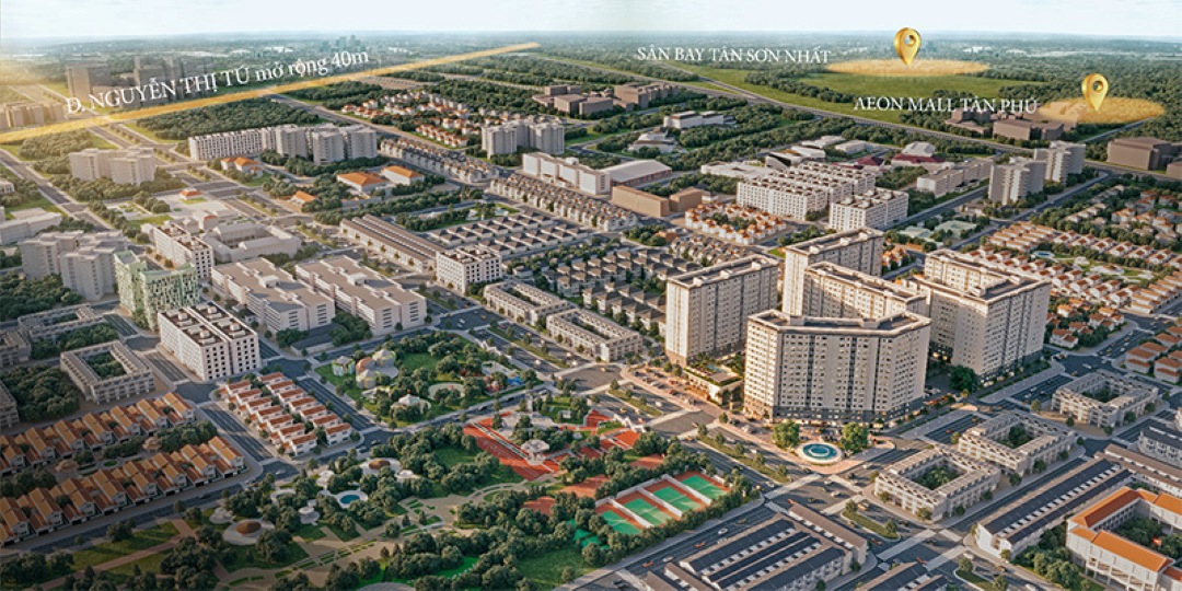 Tiện ích hiện hữu đồng bộ tại khu vực Bình Tân phía Tây TP.HCM